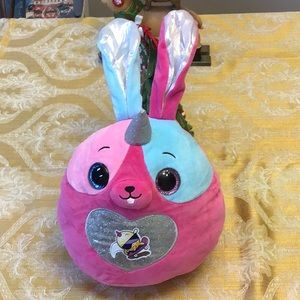 🍀2/10.00🍀 Rainbocorns Bunny 15” overall VGC, couple surface marks as seen etc